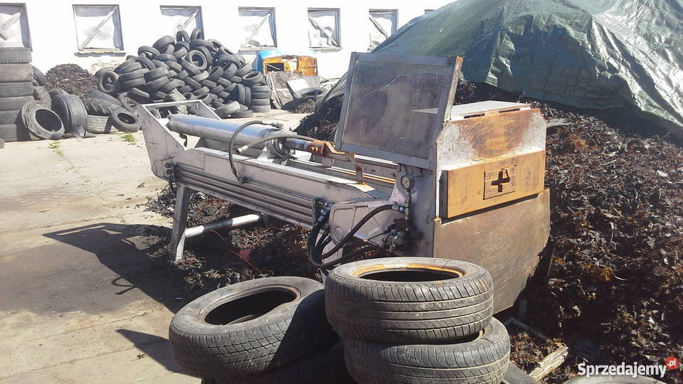 Wyskubywarka wyciągarka drutu z opon