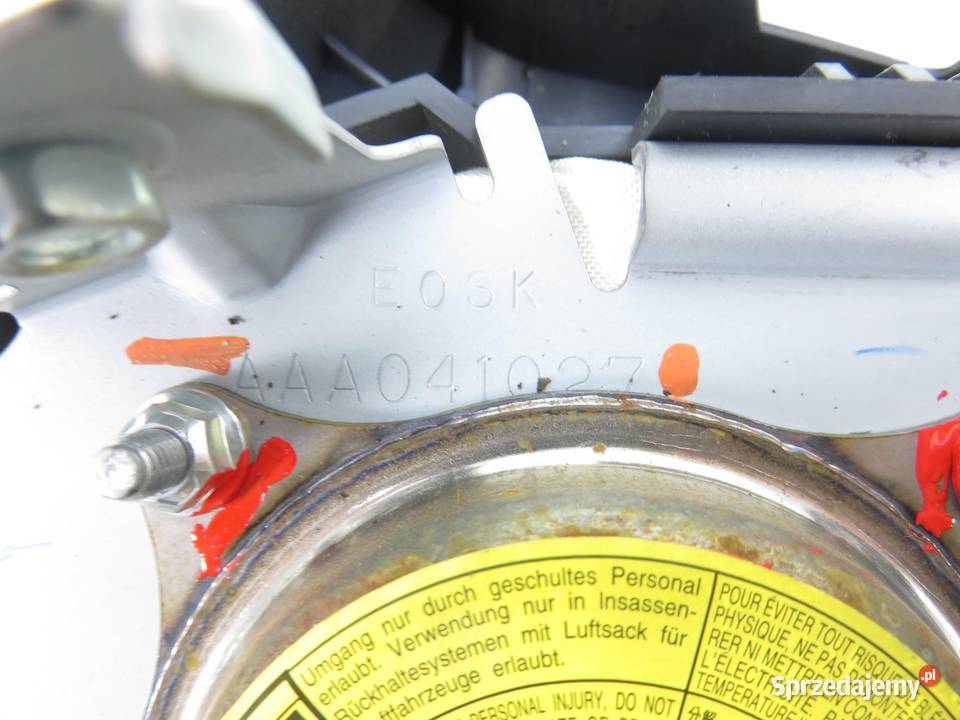 PODUSZKA KIEROWCY MAZDA 5 CR19 AAA041027 osobowe