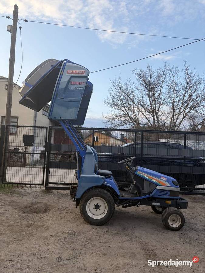 Traktorek kosiarka ISEKI SGR 19 880 motogodzin lubelskie Bełżec sprzedam