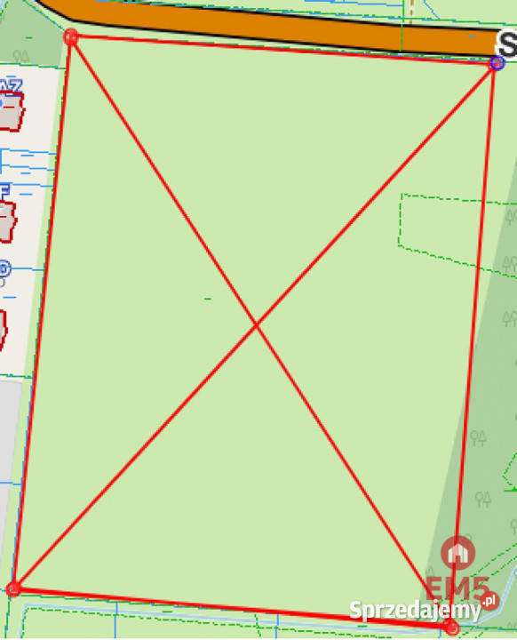 Działka Zaścianki 14263m2 sprzedam