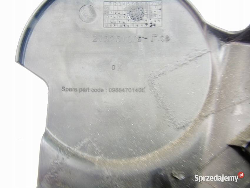 Osłona obudowa fotela prawy przód Fiat Doblo II śląskie