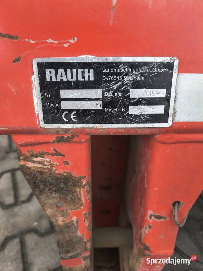Rozsiewacz nawozów RAUCH MDS 735