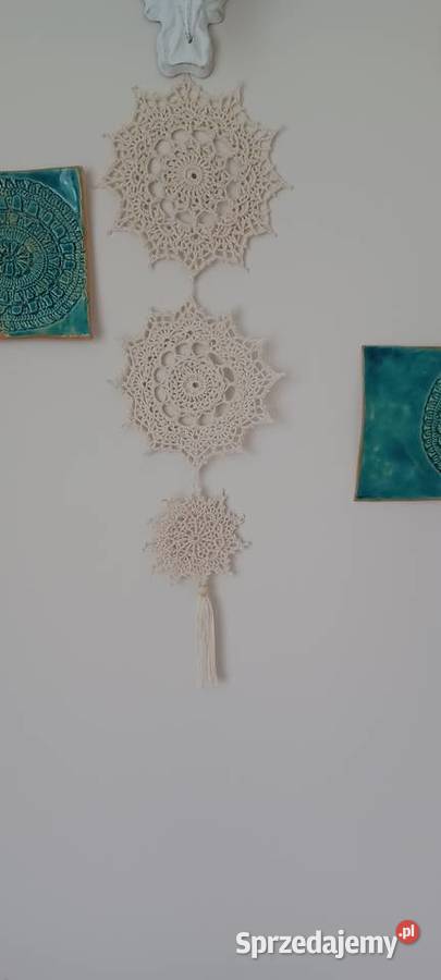 Dekoracje szydełkowe śląskie sprzedam