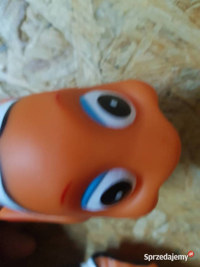 Dzwonek zabawka RYBKA NEMO piszczałka Głogowa