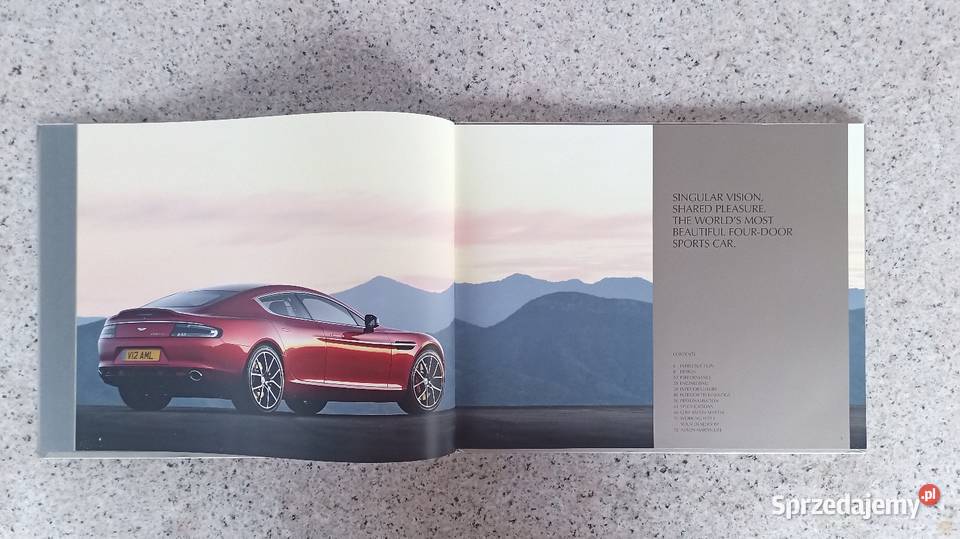 ASTON MARTIN Rapide S Prospekt Bytom