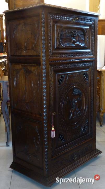 Wspaniala szafka bretońska dąbsklep Dąbrowa śląskie Dąbrowa Górnicza sprzedam