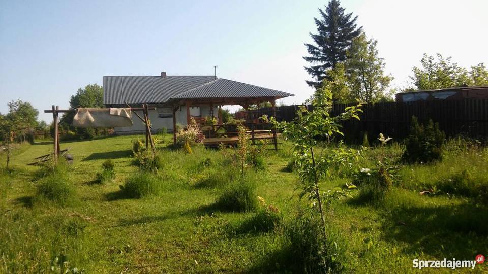 Dom z dzialka parterowy