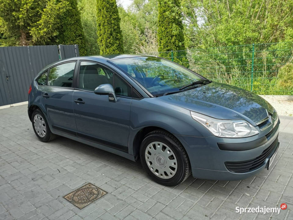 Citroen C4 16 HDI 109 Klima Tempomat Zadbany Gwa komputer pokładowy Strzegom