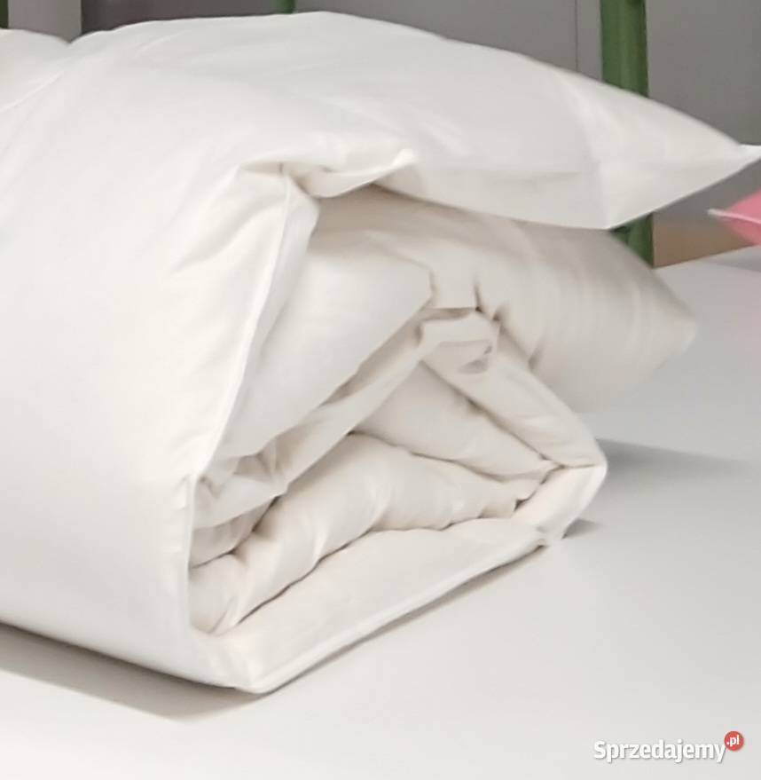 Koldra 200x220 2 100 puch I pierze gesie biały Poznań