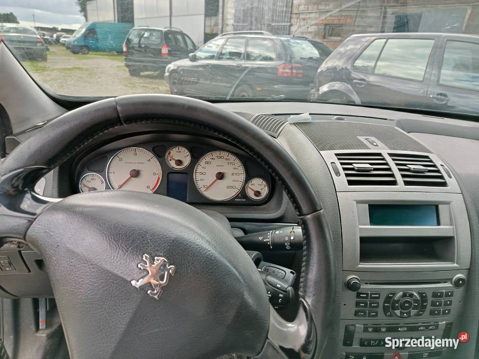 Peugeot 407 20 HDI 100 kW 2005 r dawca części Samochody na części Szklarka Myślniewska