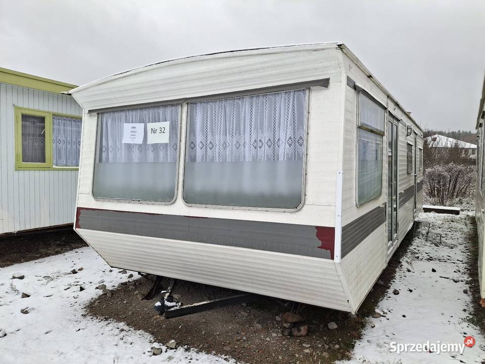 DOMEK HOLENDERSKI PRZYCZEPA TRANSPORT RATY Piła