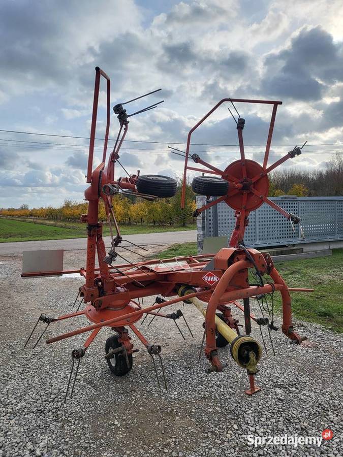 KUHN GF5001 Przewracarka do Siana Przetrząsacz mazowieckie Góra Kalwaria