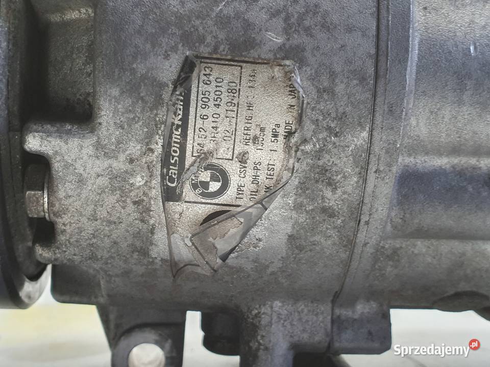 SPRĘŻARKA KLIMATYZACJI BMW E46 20 D 6905643 osobowe