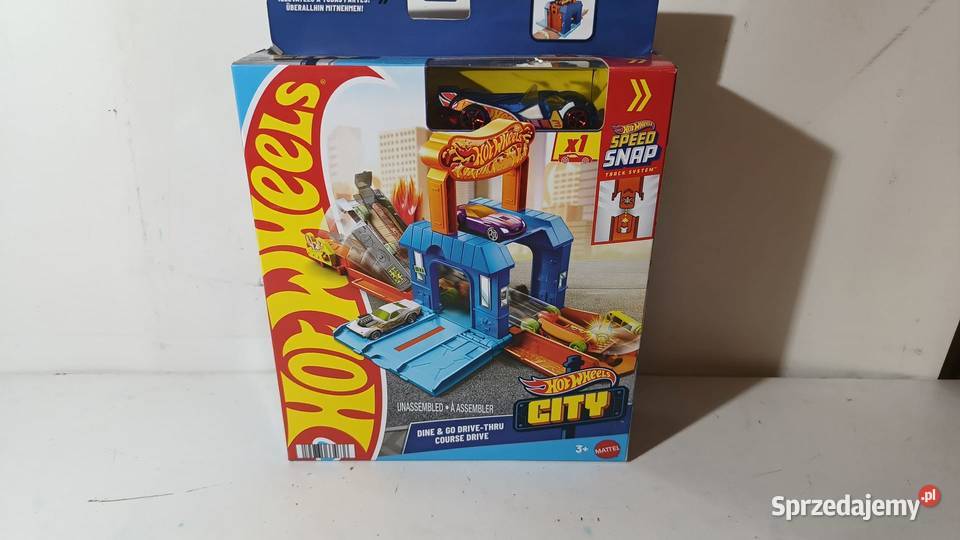 Hot Wheels City Speed Snap Dine Go śląskie