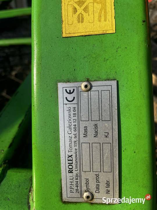 brony 5m składane hydraulicznie rolex Biecz sprzedam