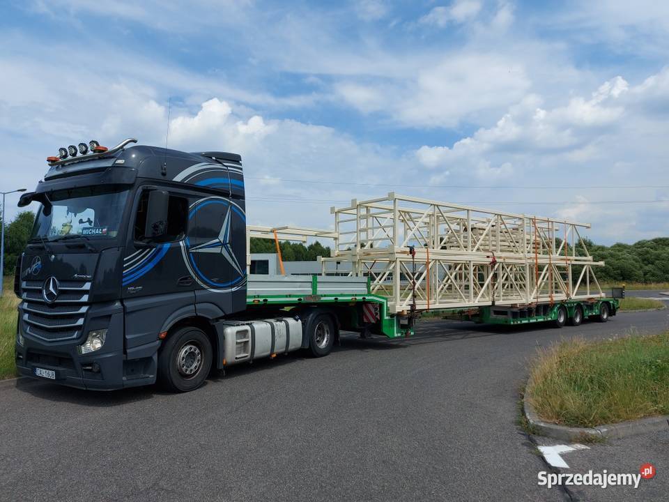 TRANSPORT NISKOPODWOZIOWY MASZYNY ROLNICZE Zabrze