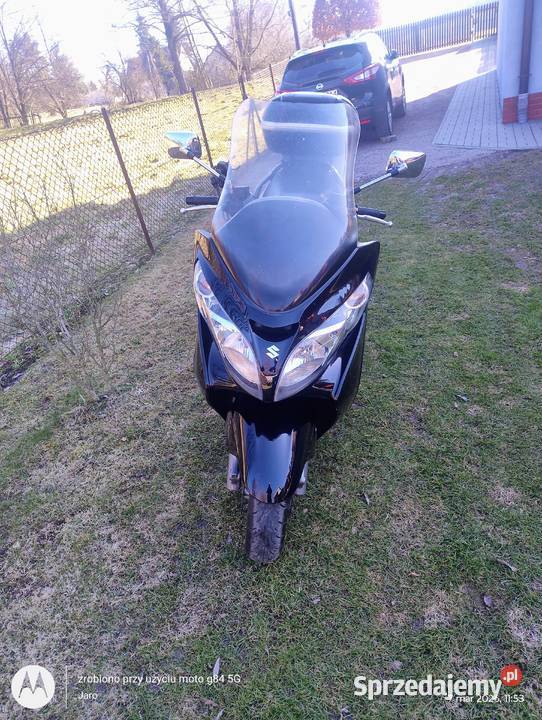 Suzuki burgman an 400 pas napędowy Motoryzacja Brzeźnica sprzedam