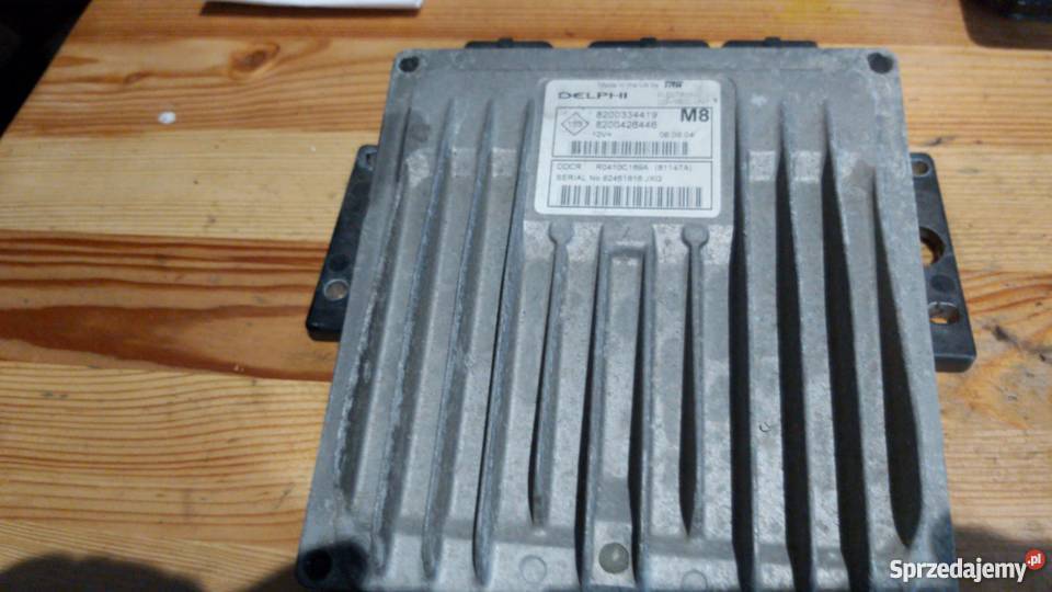 Komputer silnika RENAULT 8200334419 komputery Układ elektryczny Margonin