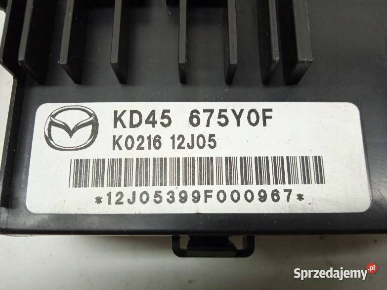 MODUŁ ZESTAW KD45675D4 KD45675Y0F Mazda 6 III świętokrzyskie