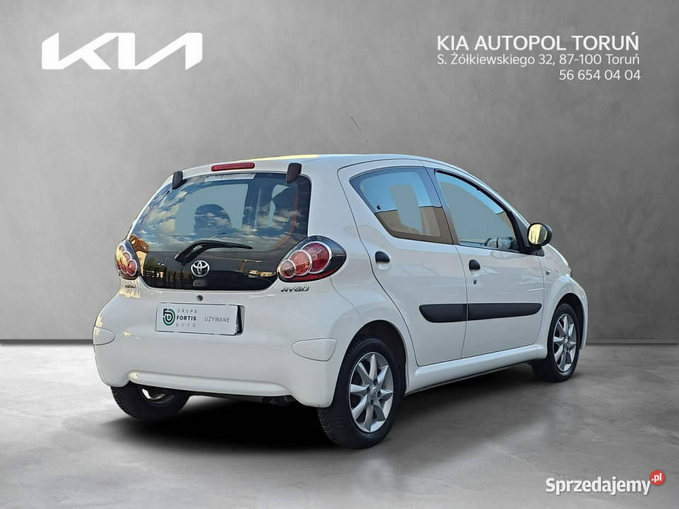 Toyota Aygo 10 VVTi 68 I 20052014 benzyna Toruń sprzedam
