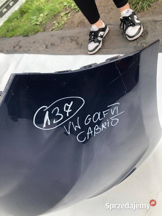 ZDERZAK TYŁ TYLNY VW GOLF VI CABRIO 5K7807421 osobowe wielkopolskie