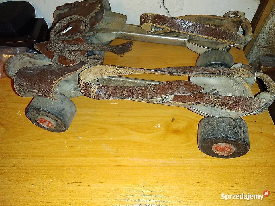 Stare wrotki metalowe regulowane z czasów PRLu 20kg Warszawa