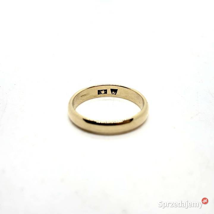 Złota Obrączka Próby 585 290g Rozmiar 11 Obrączki Zegarki i Biżuteria Elbląg
