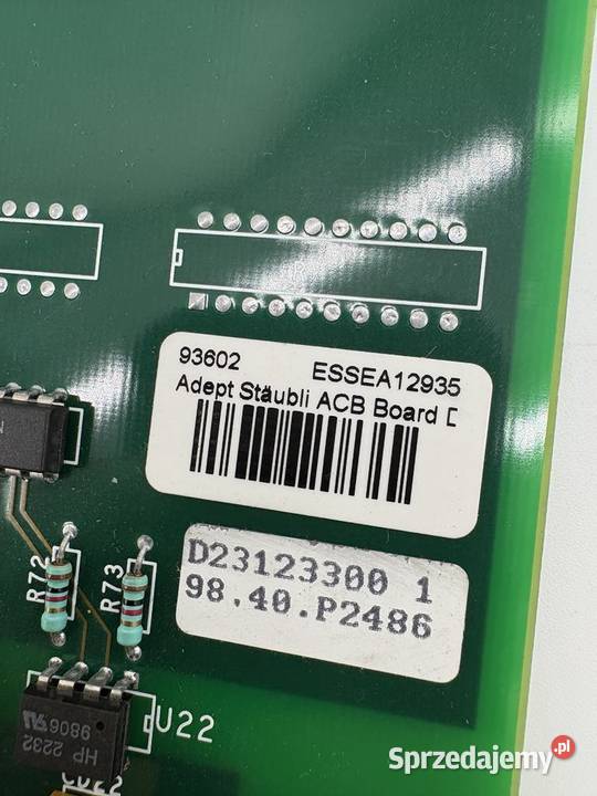 Staubli D23123300 Computer Board Warszawa