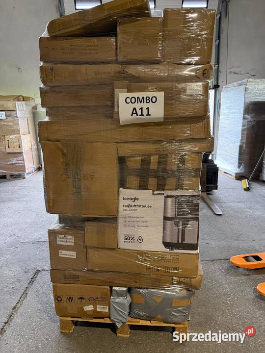 Palety mix COMBO zwroty konsumenckie wysoki Tomaszów Mazowiecki