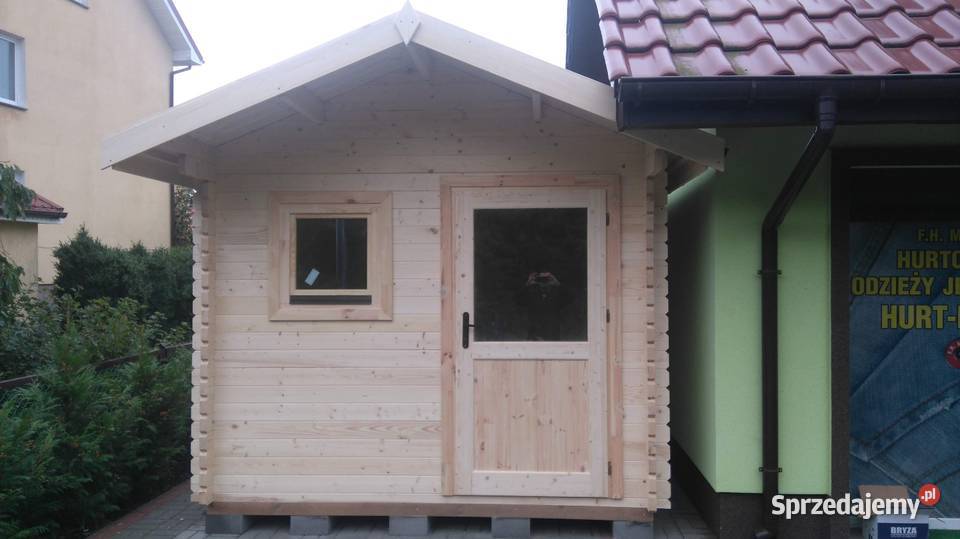 Domek drewniany Pawilon 6x3 Kamień Pomorski