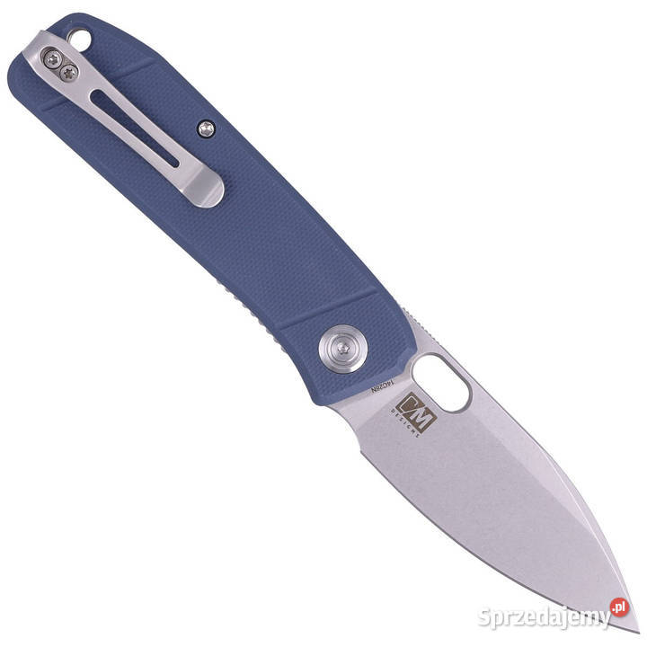 Nóż składany Kubey Hyde Denim Blue G10 Sand Warszawa