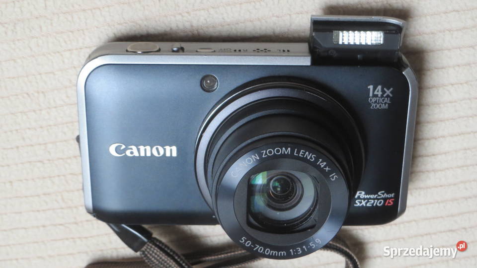 Canon SX210 14x ZOOM aparat fotograficzny Fotografia i Optyka śląskie