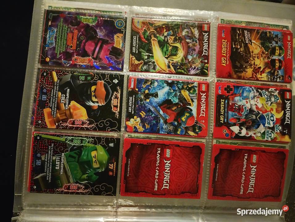 Karty Ninjago seria 5 Chorzów sprzedam