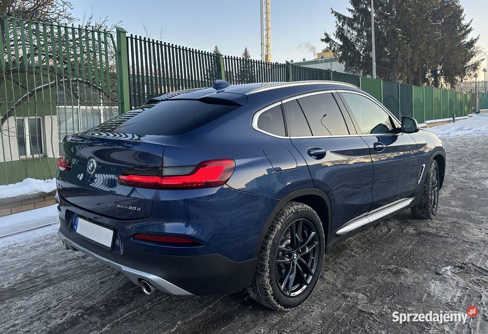 BMW X4 20d xDrive Salon Polska Skóra serwis ASO Białystok sprzedam