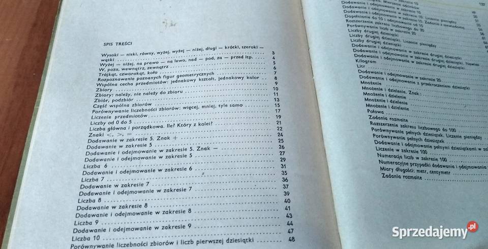 Matematyka klasy 1 PIERWSZEJ szkoły podstawowej Gdańsk