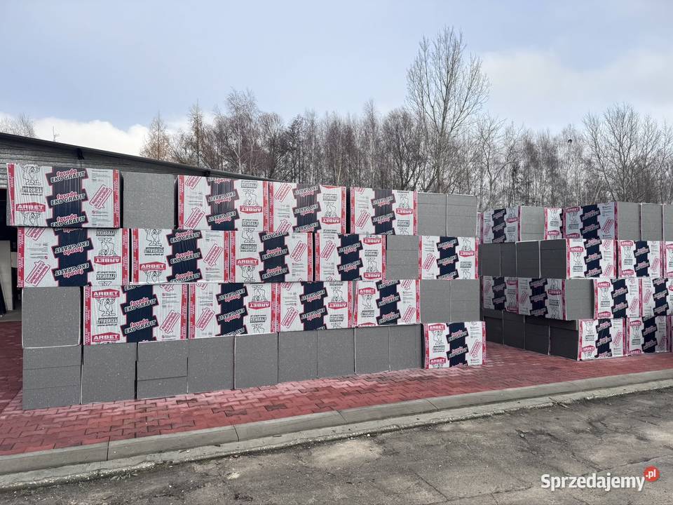 styropian grafit fasadowy 0033 Arbet 190 m3