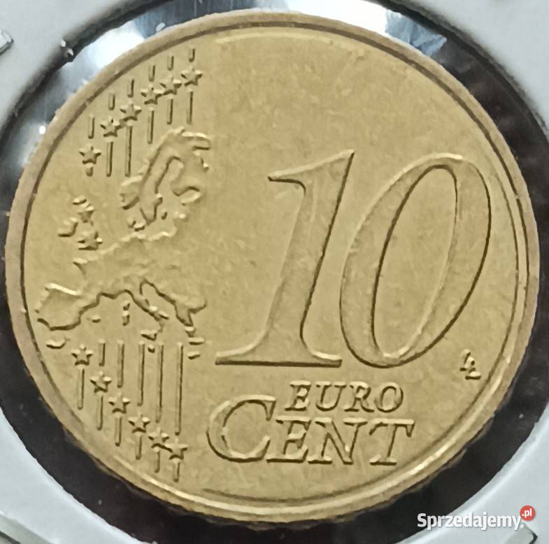 10 Centów Niemcy 2024 r men G wielkopolskie Konin sprzedam