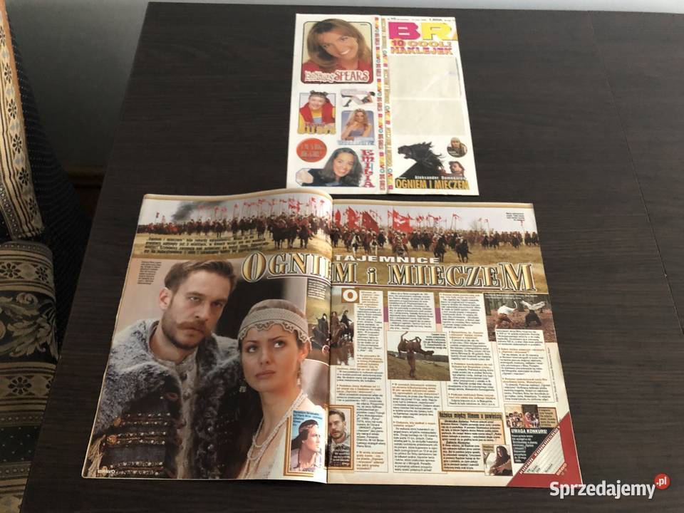 magazyn bravo 1099 kompletny 5 plakatów naklejki Krosno