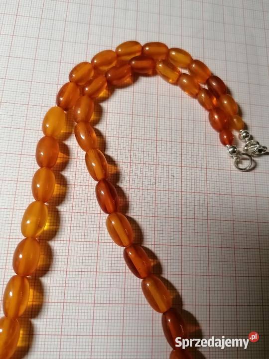Naszyjnik Bursztyn oliwki Białystok