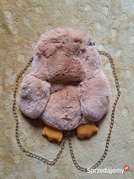 Śliczny pluszowy plecak pingwin małopolskie