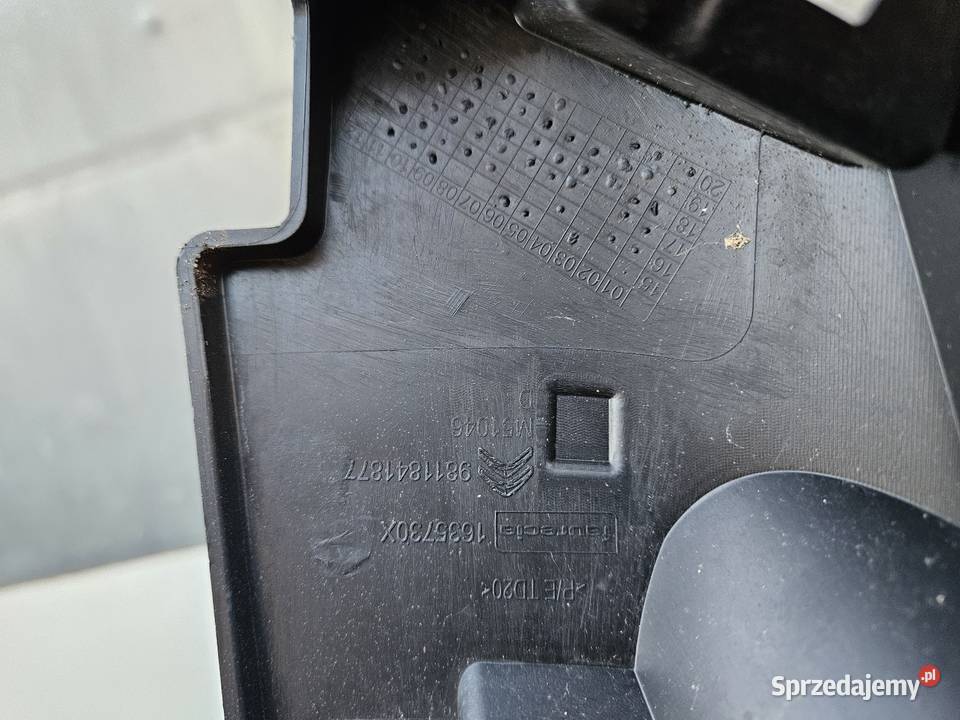 CITROEN JUMPY III 16 ŚLIZG LAMPY ZDERZAKA PRAWY osobowe wielkopolskie Międzychód