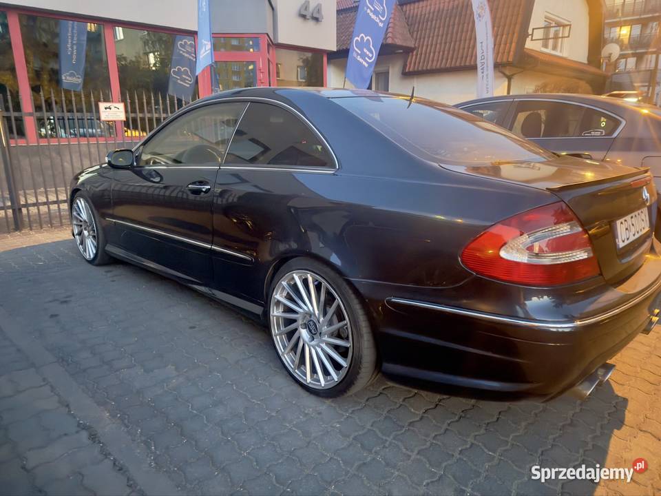 Mercedes Benz CLK W209 500 V8 M113 AMG OZ bluetooth Bydgoszcz