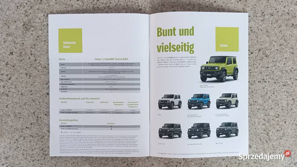 SUZUKI Jimny Prospekt Bytom