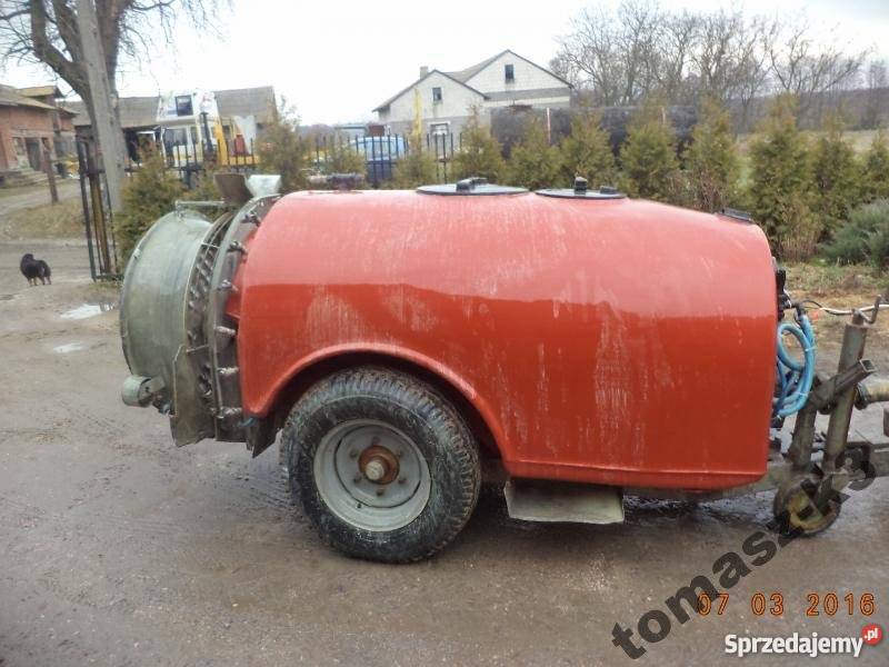 Opryskiwacz sadowniczy Mitterer 1500 litrów mazowieckie