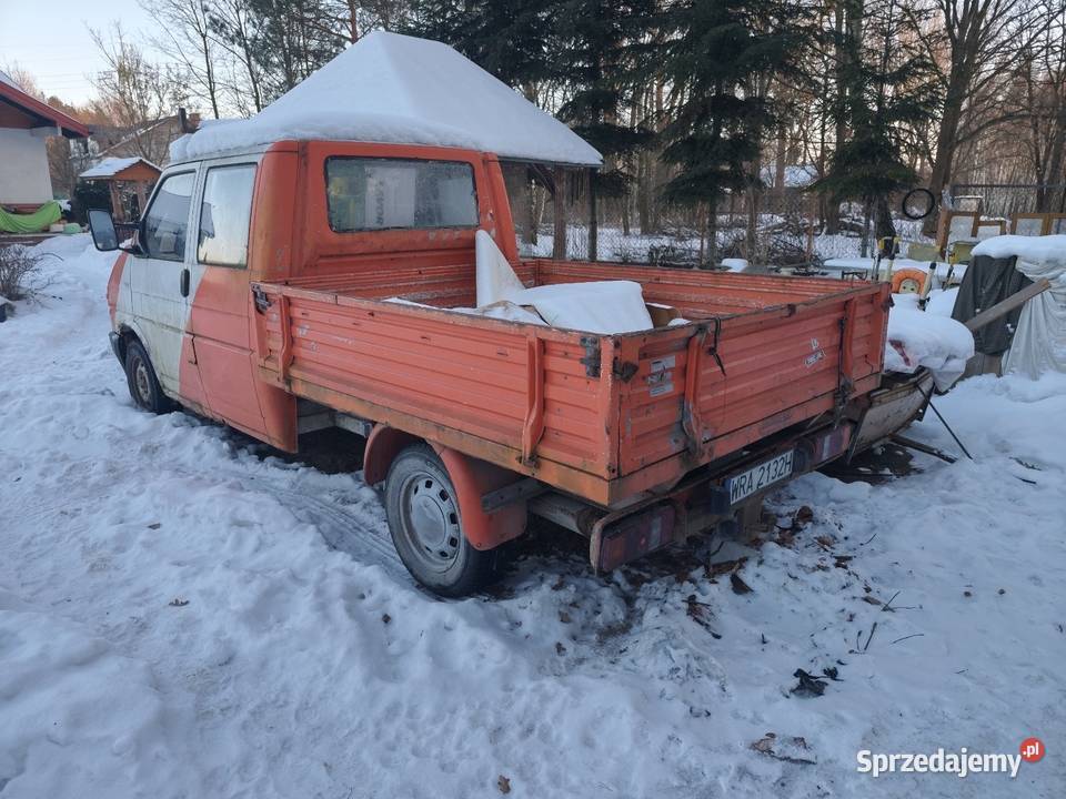 T4 24d Doka podwójna kabina mazowieckie