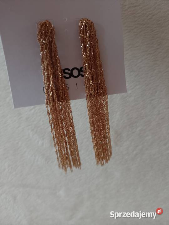 ASOS Wytworne długie kolczyki wieczorowe z Kraków