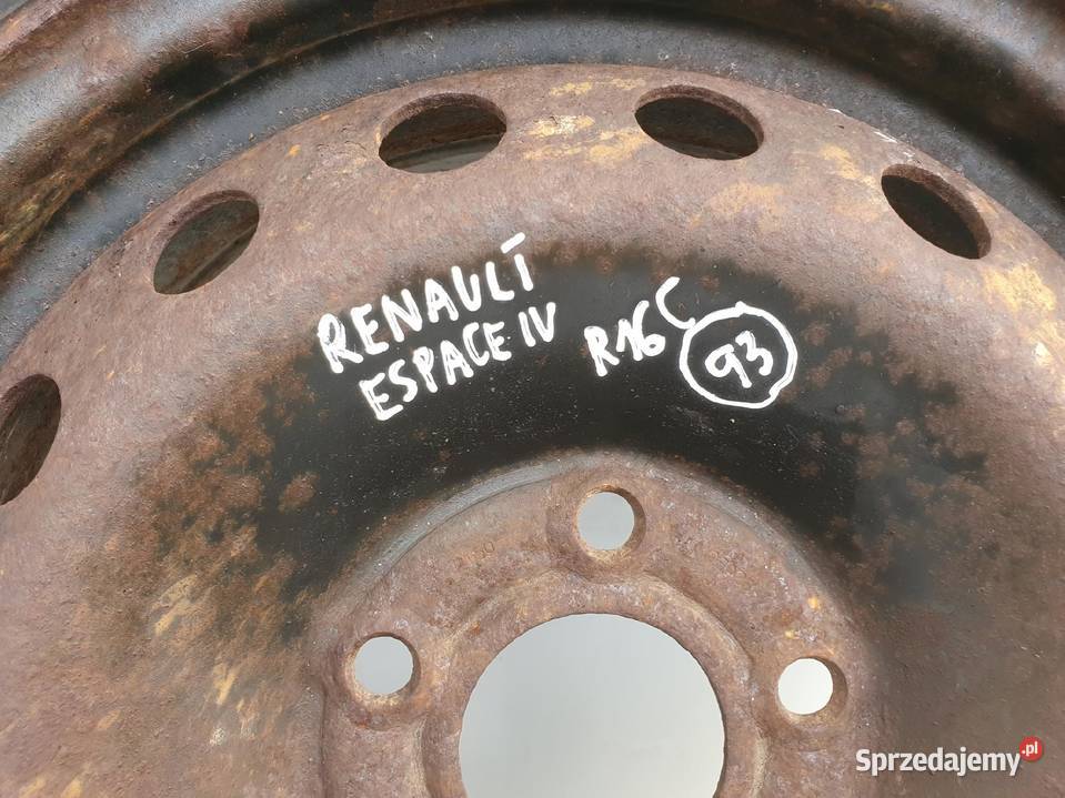 Renault Espace IV KOŁO ZAPASOWE Zapas 21565 R16C Chełm