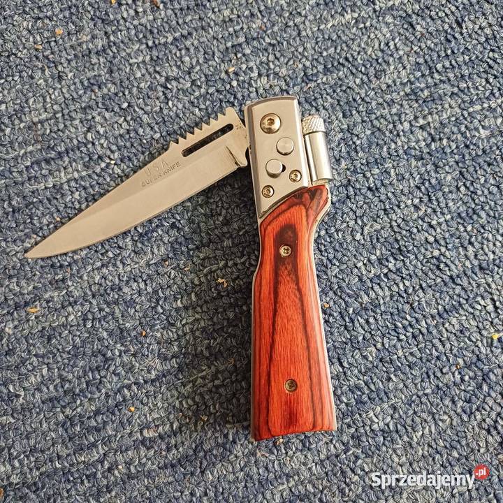 Nuż spreżynowyłatwy i poreczny na grzyby Lubartów