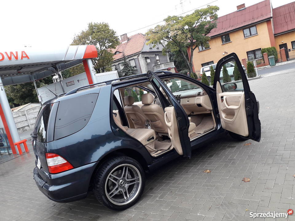 Mercedes ML 50 Benzyna Gaz Felga 20 Jasne światła przeciwmgielne Ostrów Wielkopolski