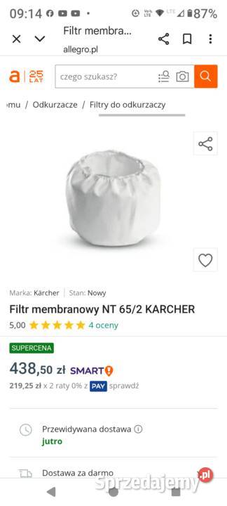 Karcher NT 652 ap stan idealny Jaworzno